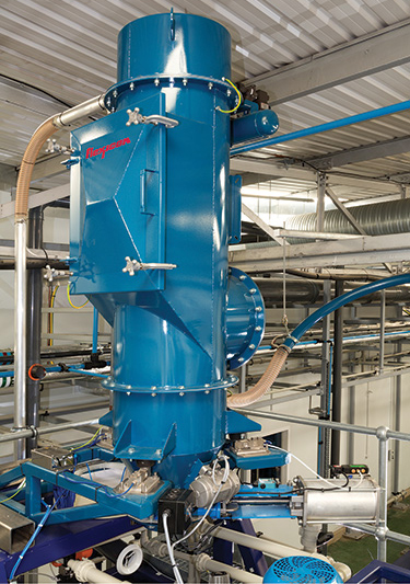 Brennbares Siliziumpulver für Lithium-Ionen-Batterien wird auf sichere Weise pneumatisch gefördert